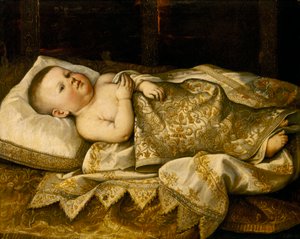 Portrait of Leopoldo de Medici as a Baby by Tiberio di Titi